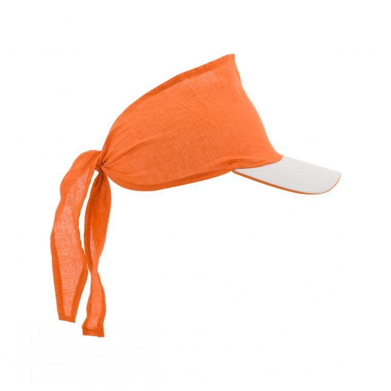 Eșarfă de cap cu parasolar Inlady portocaliu