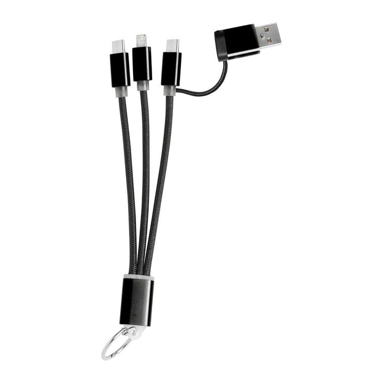 Cablu de încărcare USB Frecles Negru