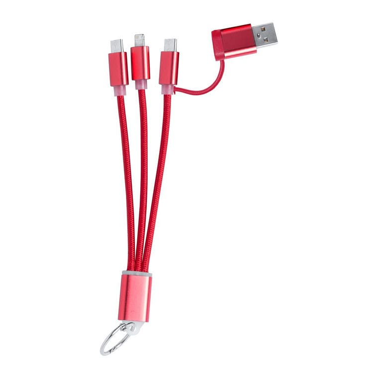 Cablu de încărcare USB Frecles Roșu