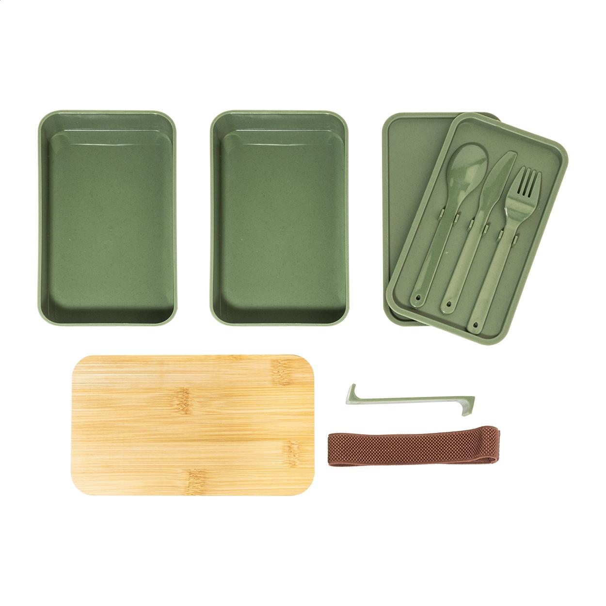 Cutie pentru alimente Satay Verde