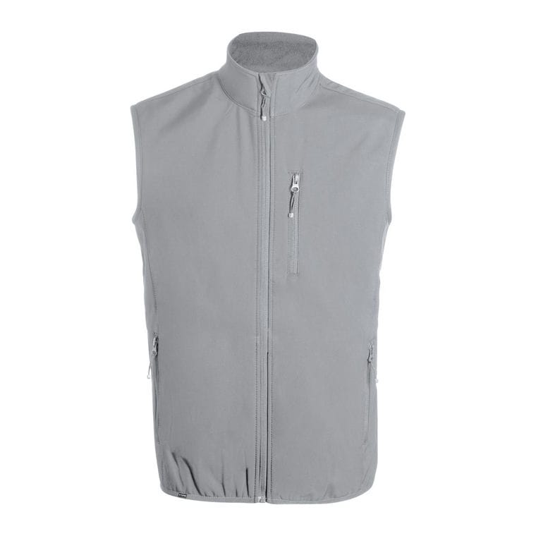 Vestă softshell RPET Jandro gri