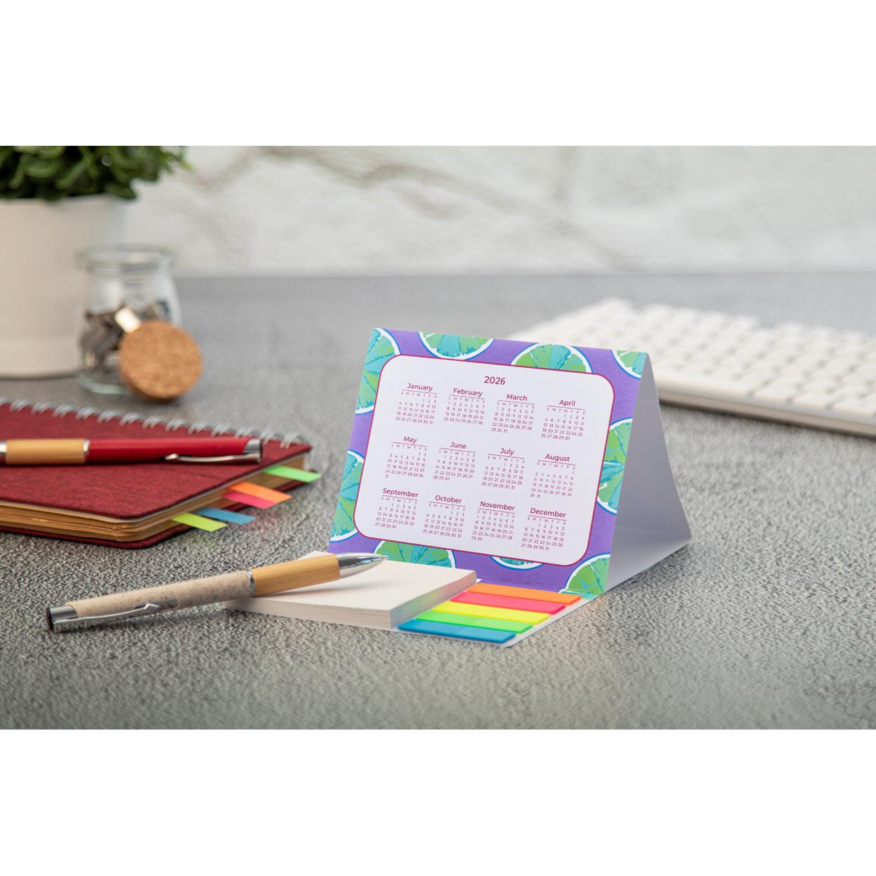 Calendar personalizat CreaStick Combo Date Alb