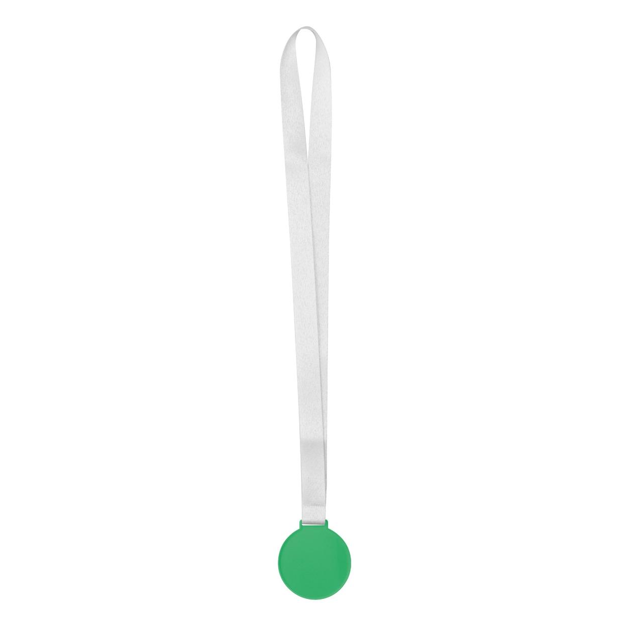 Medalie personalizată Subdal Colour verde transparent