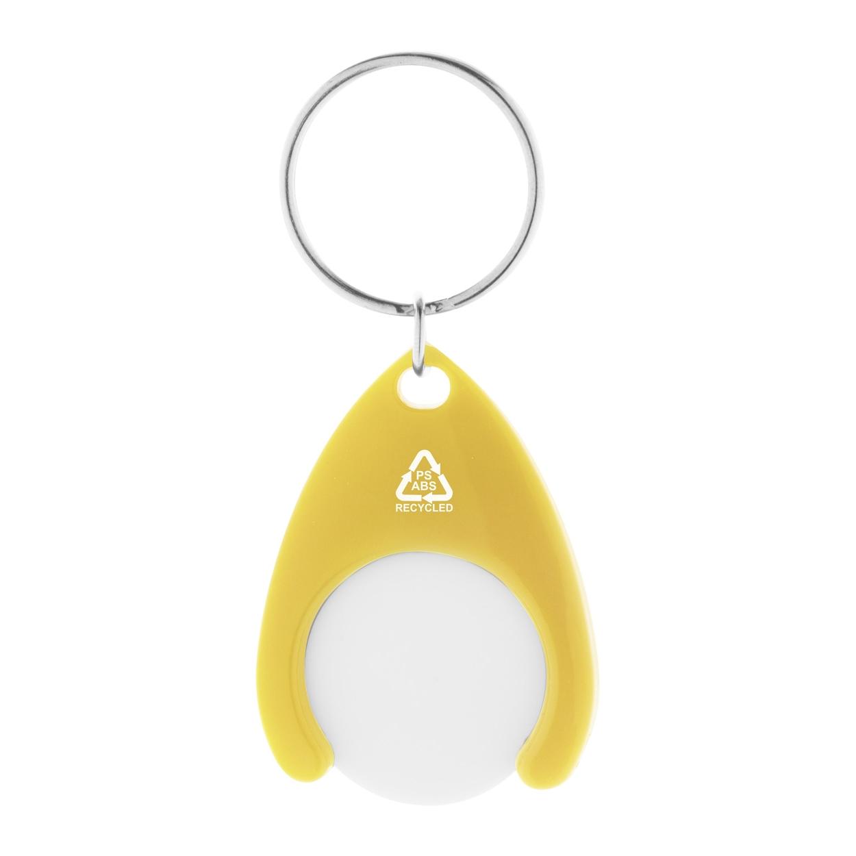 Breloc cu fisă cărucior, RABS Neppy Galben