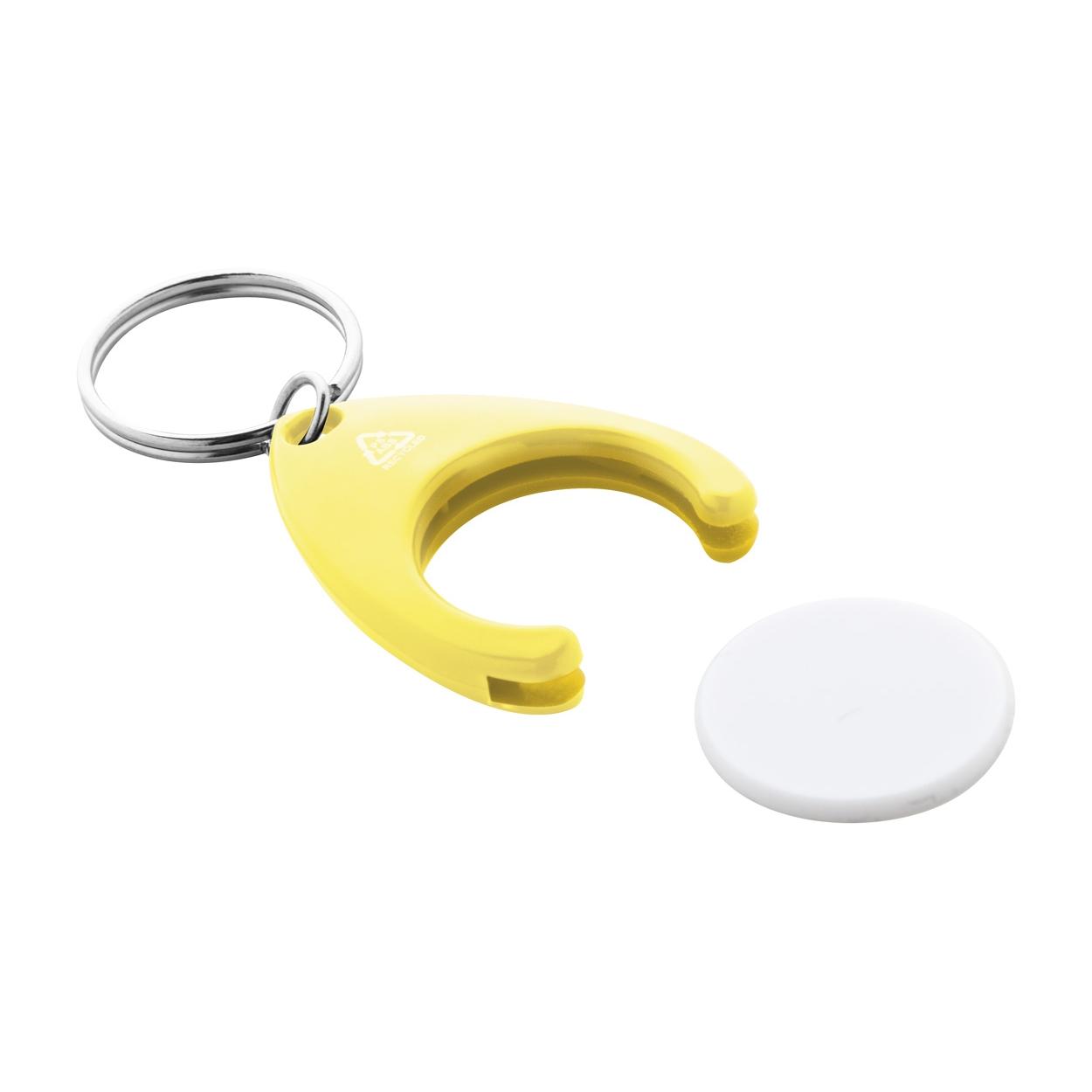 Breloc cu fisă cărucior, RABS Neppy Galben