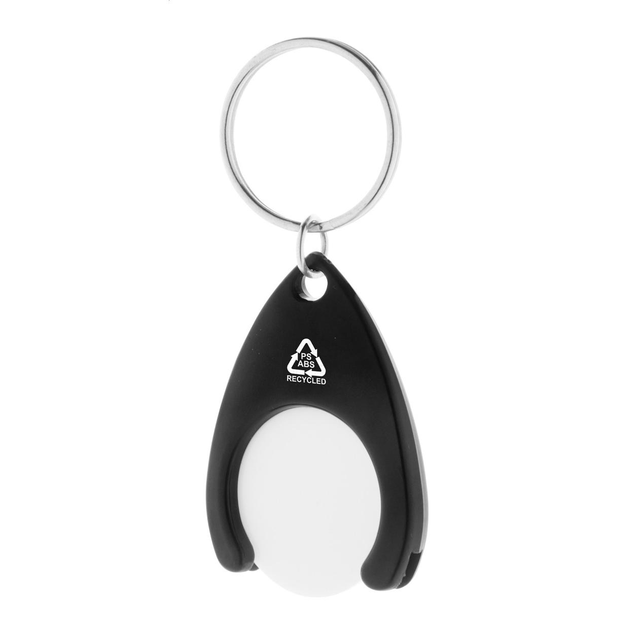 Breloc cu fisă cărucior, RABS Neppy Negru