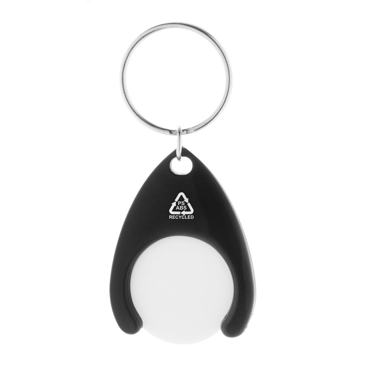 Breloc cu fisă cărucior, RABS Neppy Negru