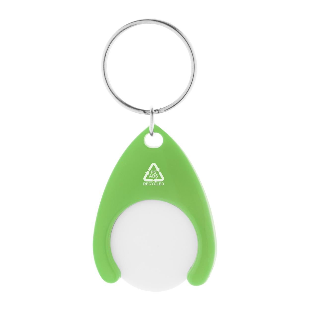 Breloc cu fisă cărucior, RABS Neppy Verde