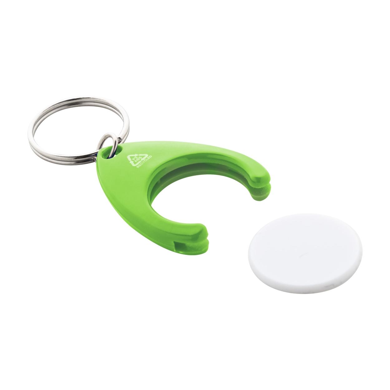 Breloc cu fisă cărucior, RABS Neppy Verde