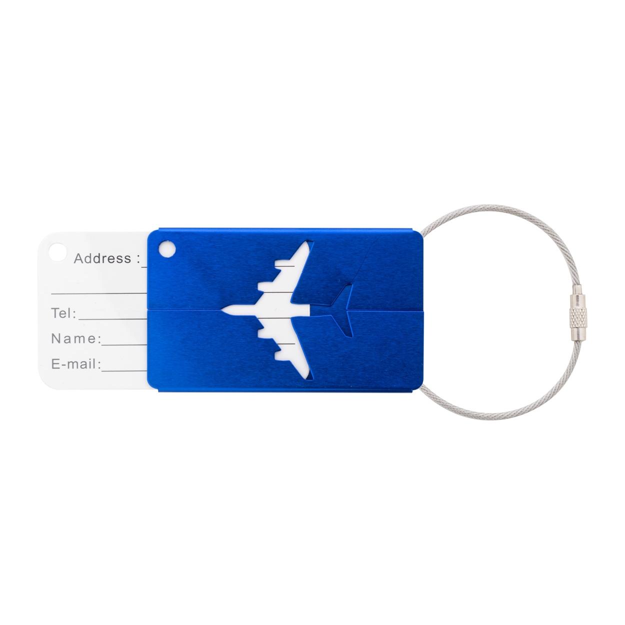 Etichetă bagaje Orlando Albastru