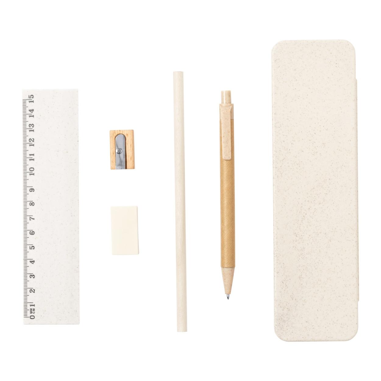 Set de scris Weaston natural