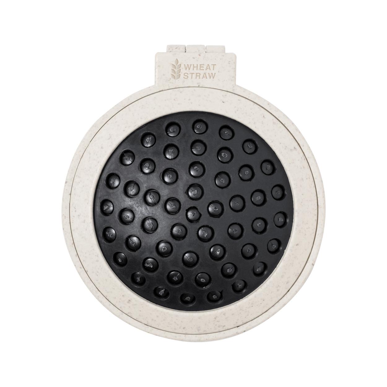 Oglindă cu perie pentru păr Webrush natural