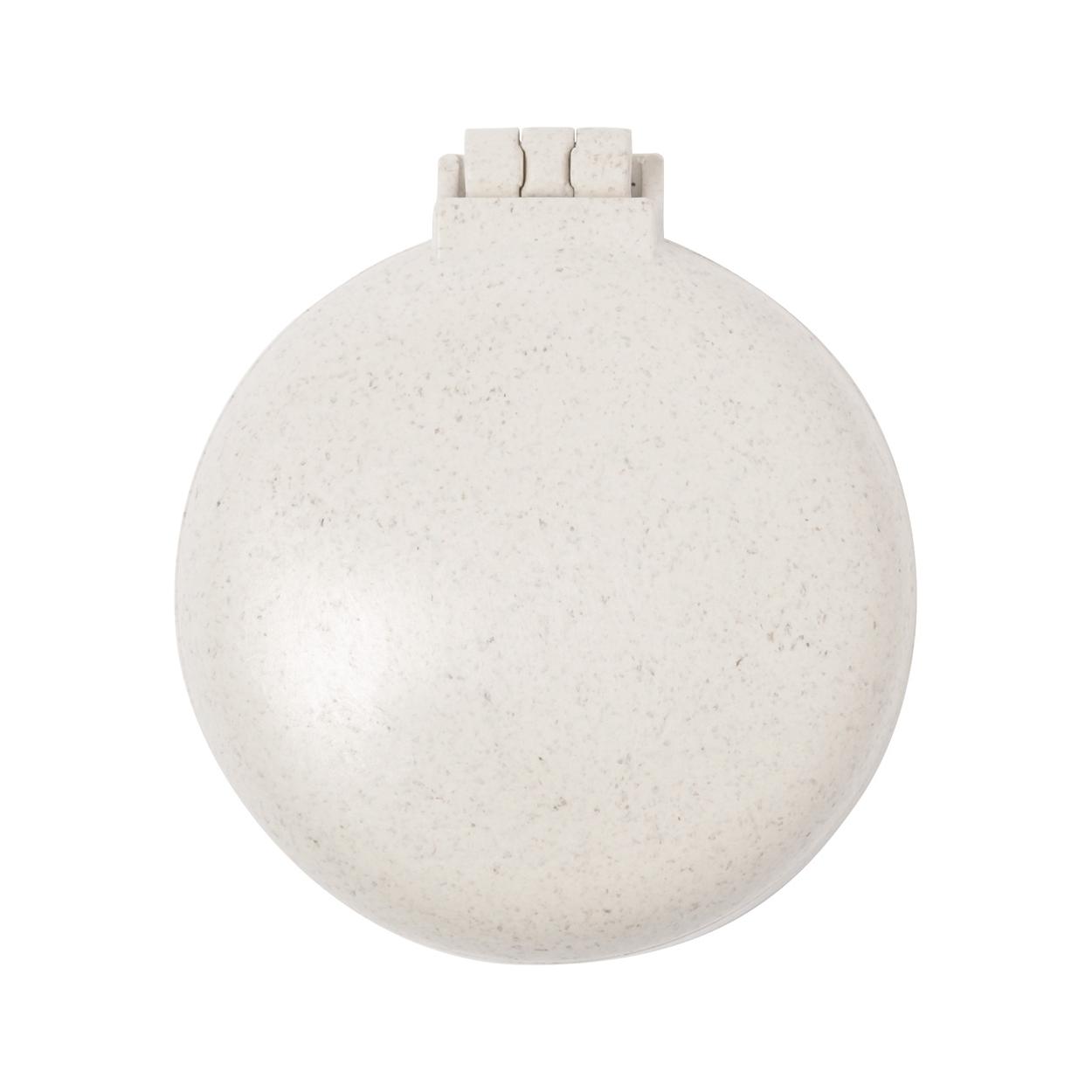 Oglindă cu perie pentru păr Webrush natural