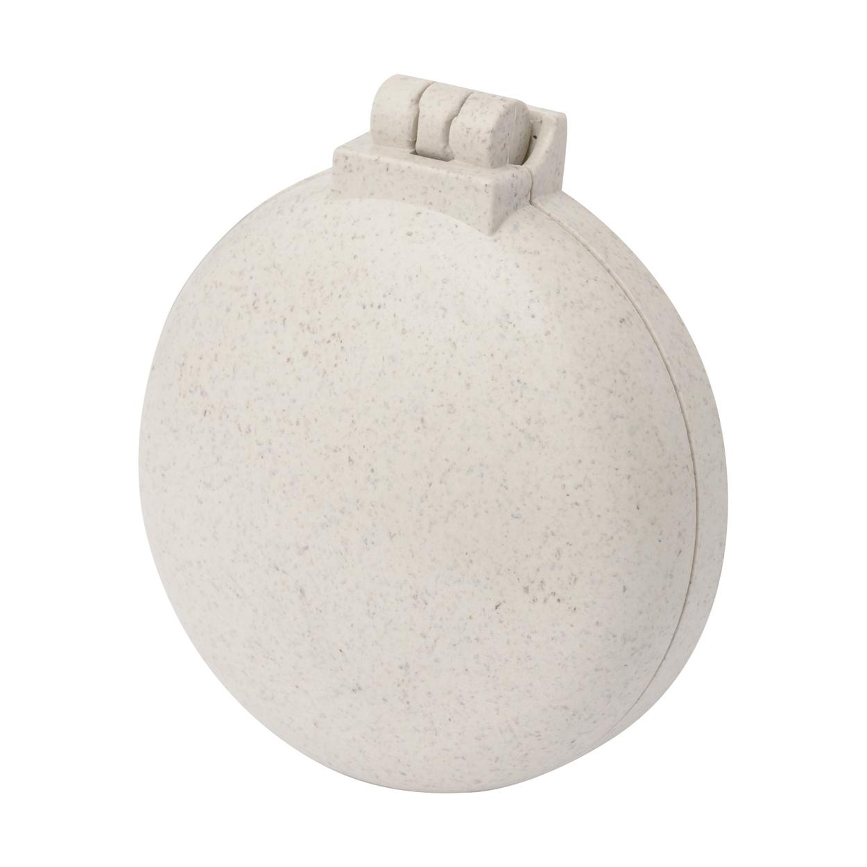 Oglindă cu perie pentru păr Webrush natural