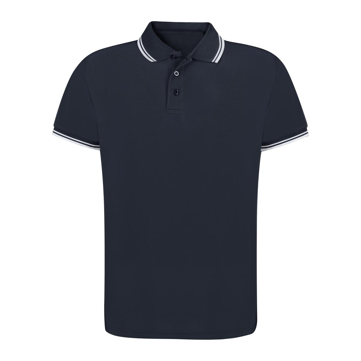 Tricou polo sport Tecnic Zawak albastru închis