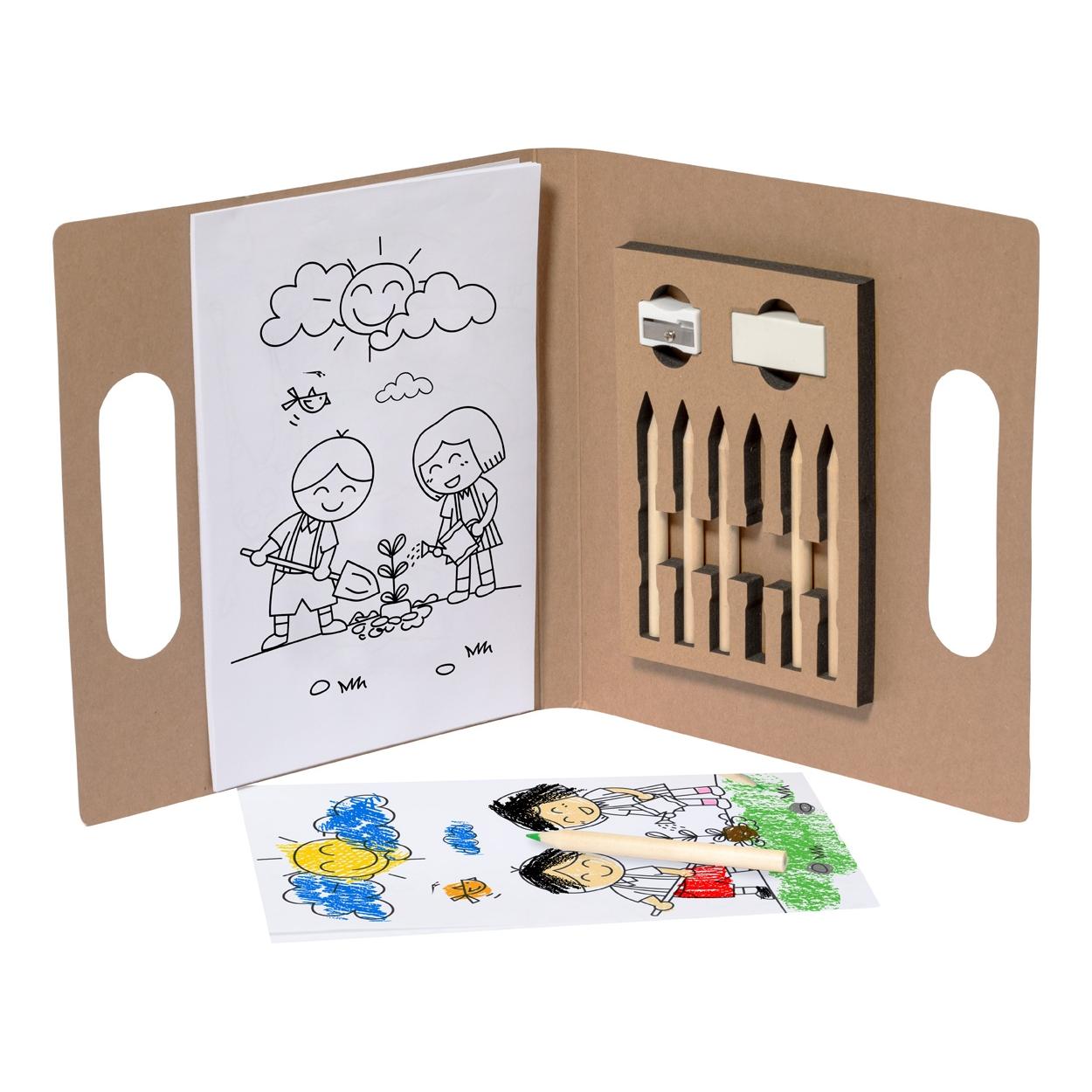 Set de colorat Clumber