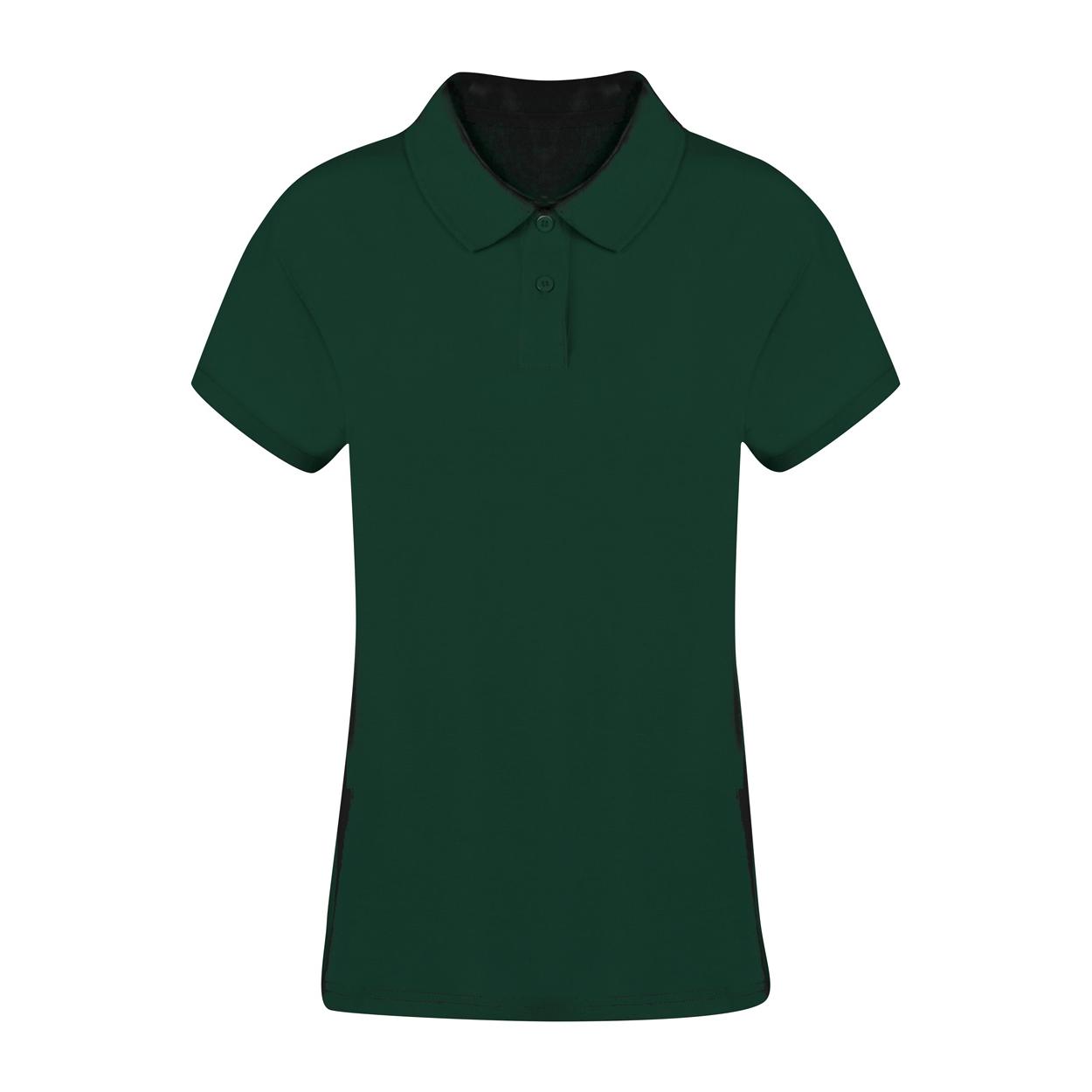 Tricou polo damă Koupan verde închis
