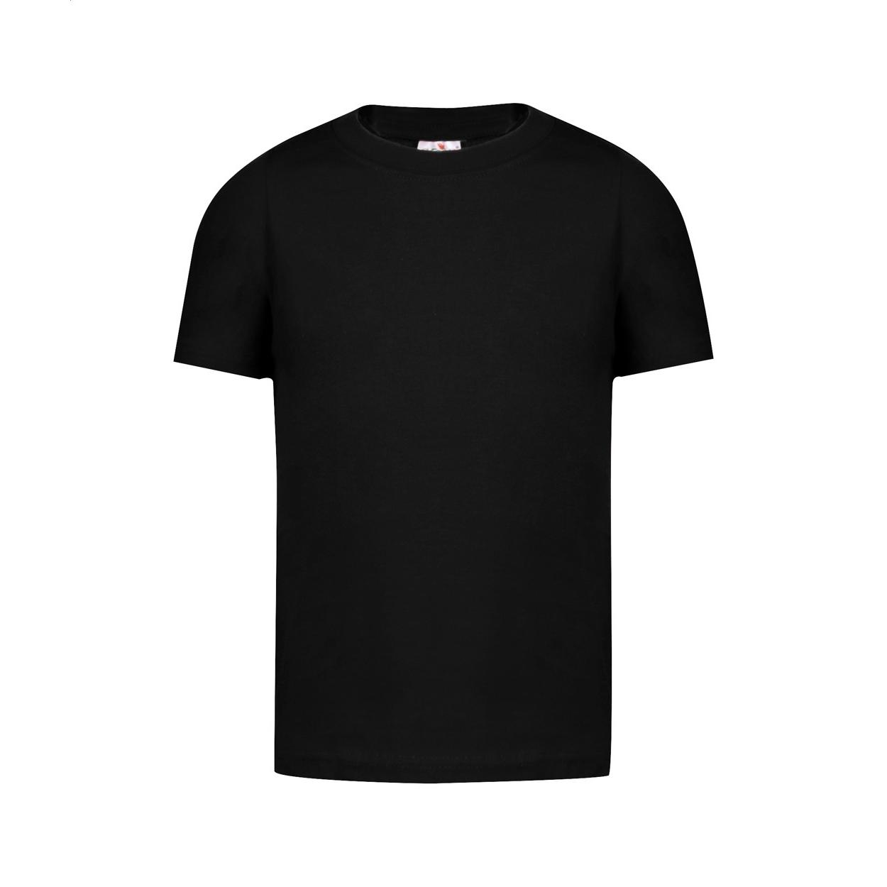 Tricou copii Keya YC150 Negru