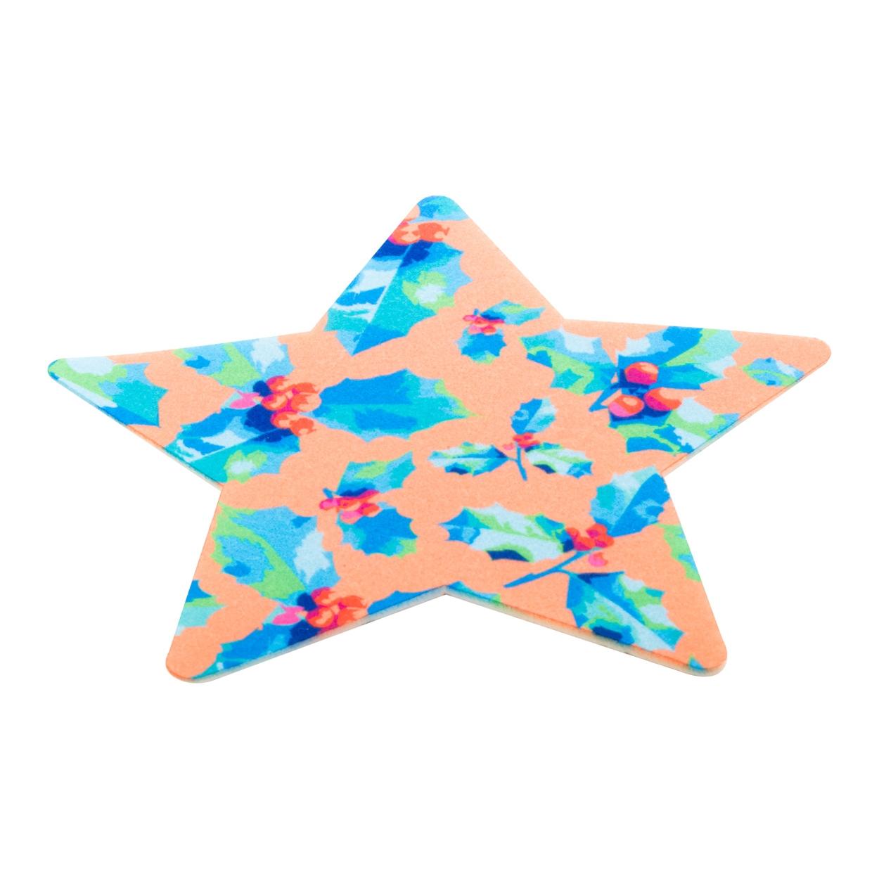 Coaster personalizat, din pâslă RPET CreaFelt Drink Xmas