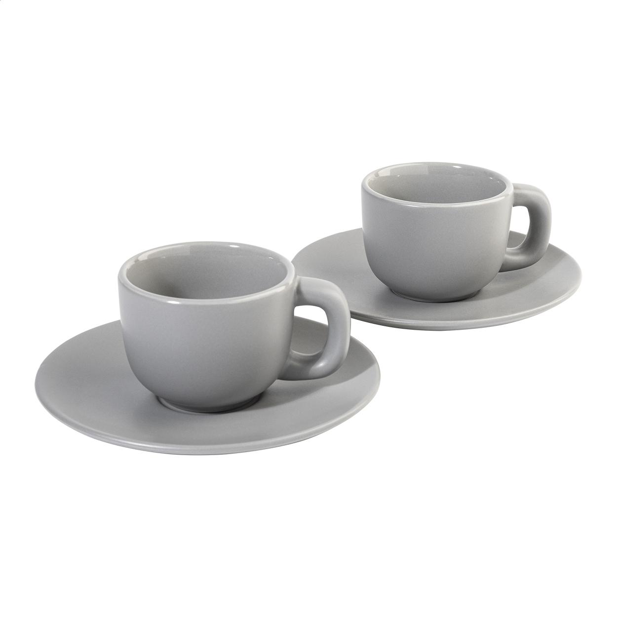Set cești expresso Caturra gri