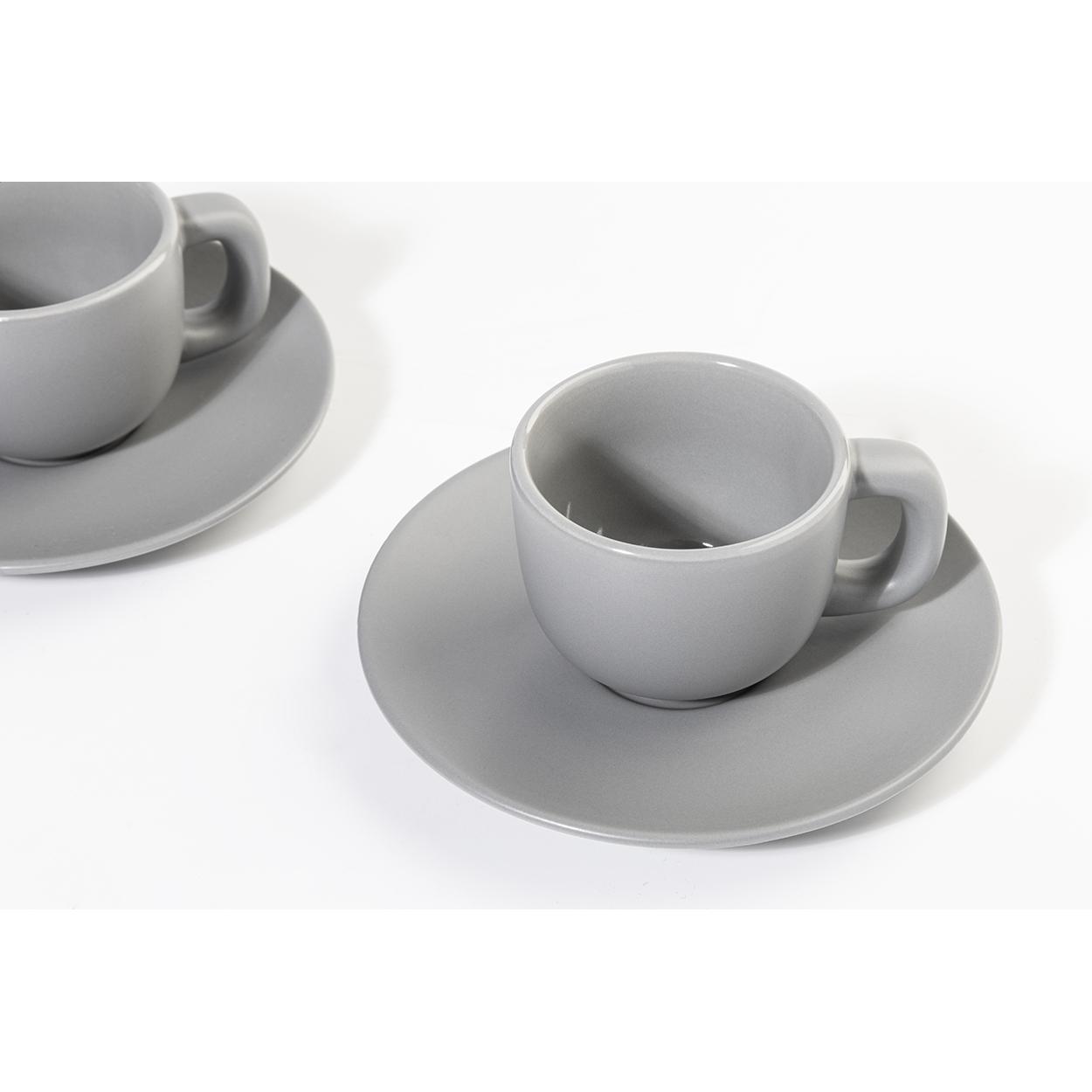 Set cești expresso Caturra gri