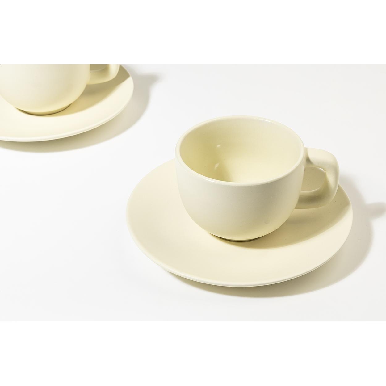 Set cești capuccino Caturra Plus natural
