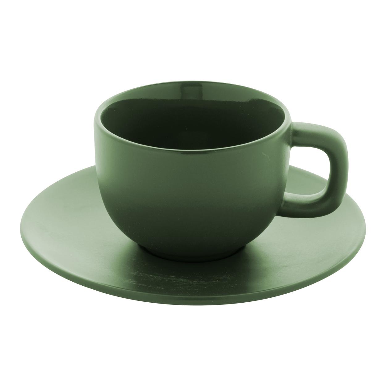 Set cești capuccino Caturra Plus Verde