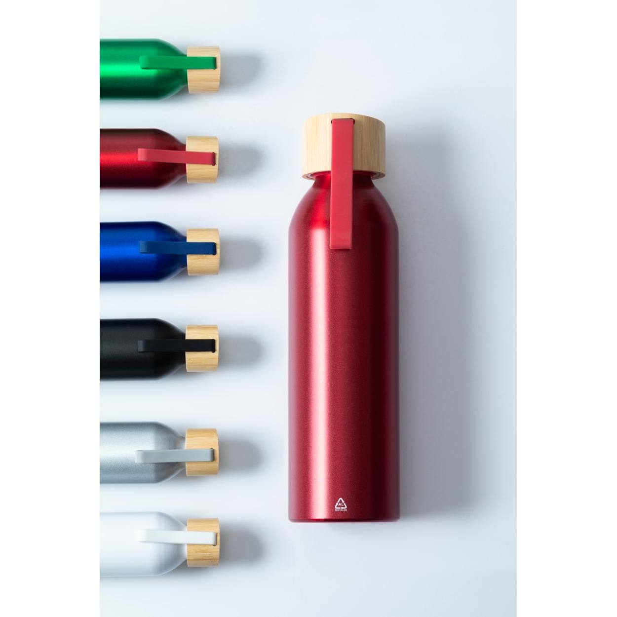 Sticlă din aluminiu reciclat Ralusip Plus Roșu