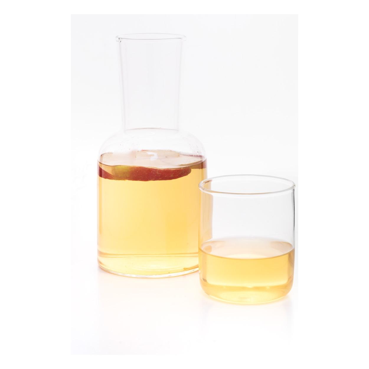 Set carafă și pahar Palmer transparent