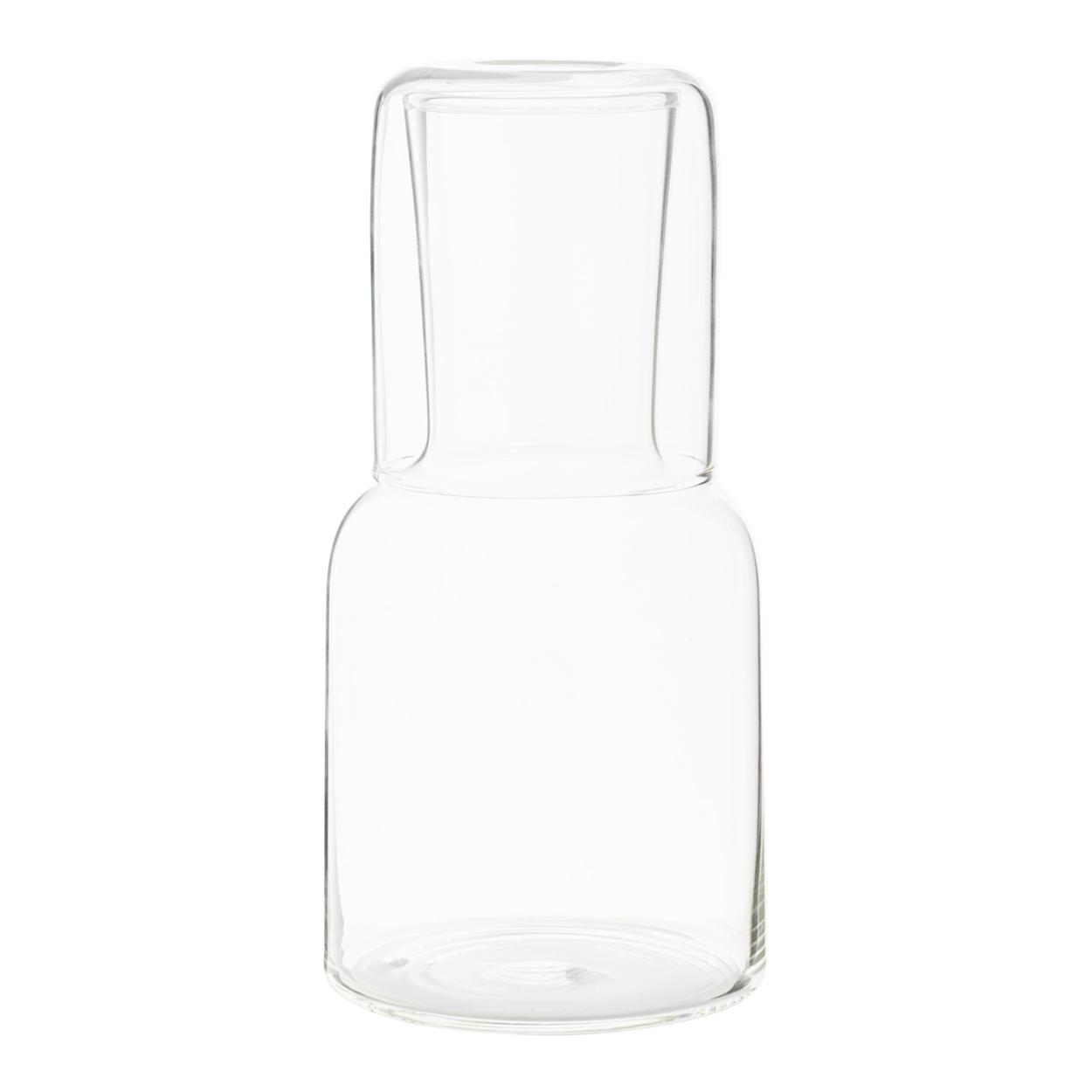 Set carafă și pahar Palmer transparent
