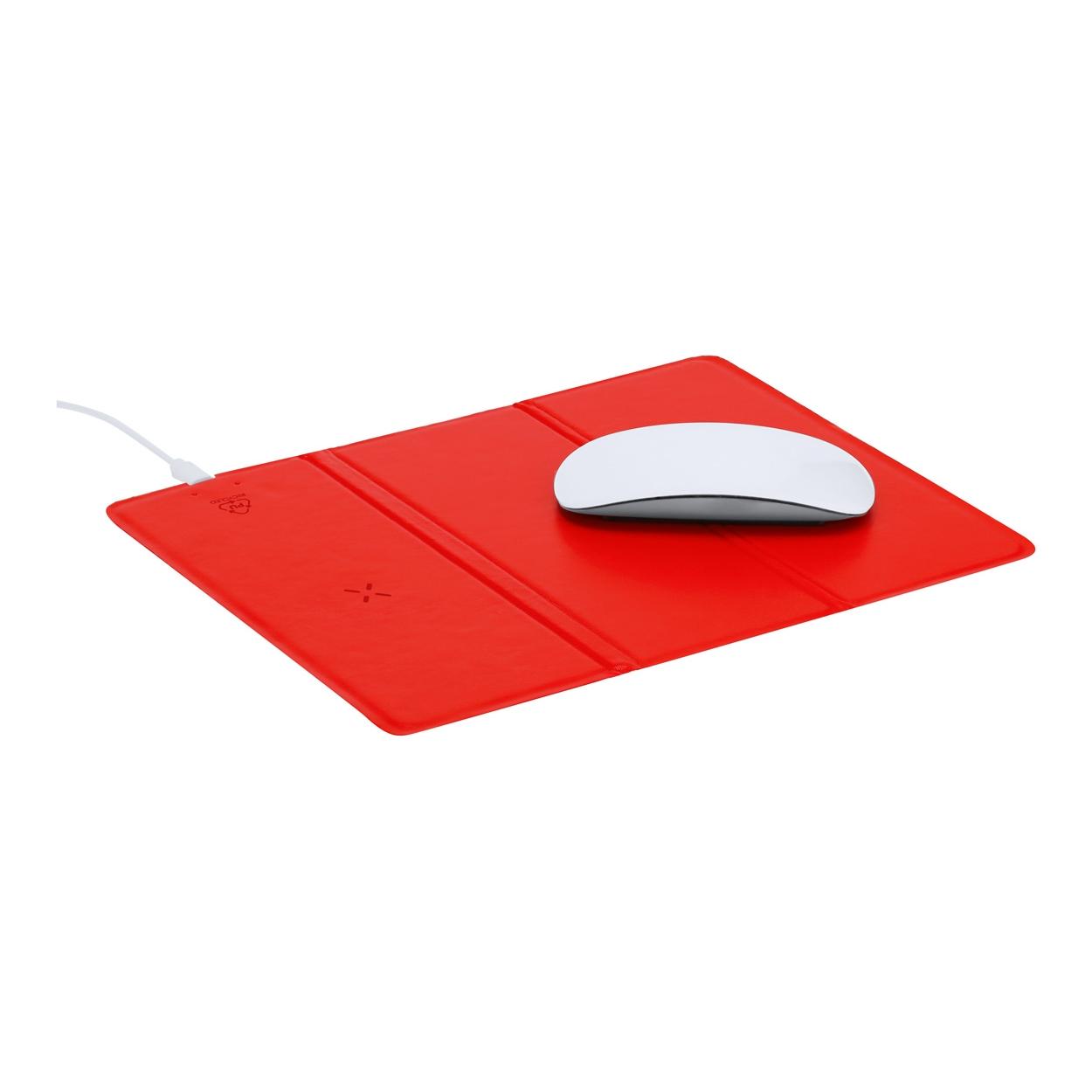 Mousepad cu încărcător fără fir Peppu Charge Roșu