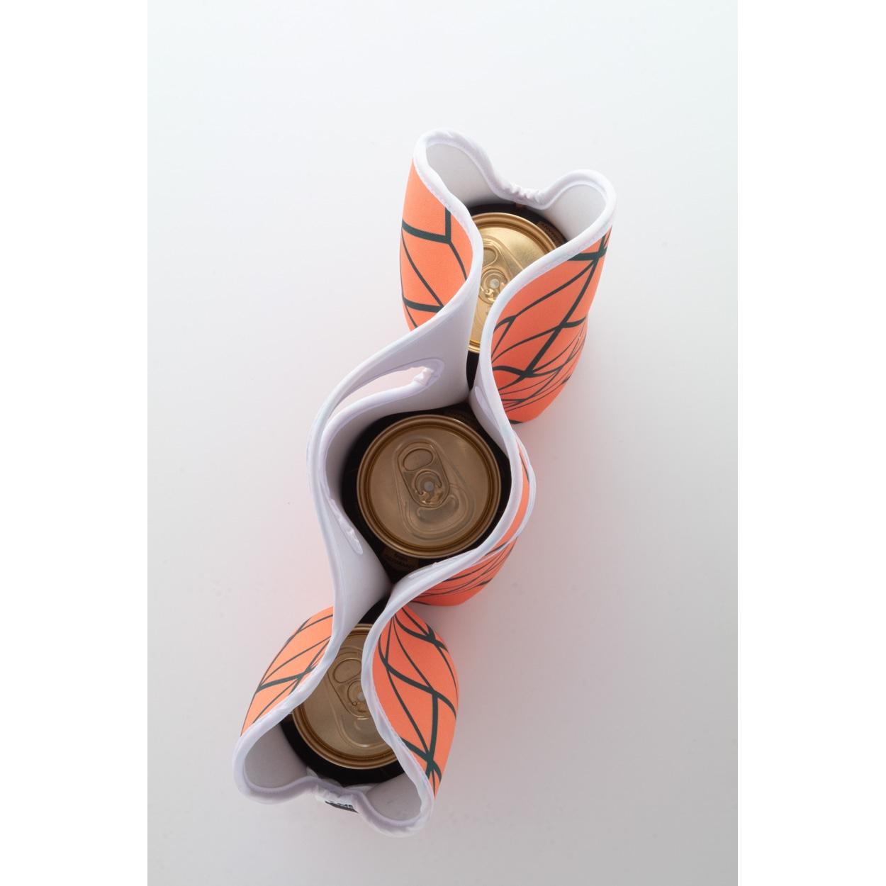 Geantă pentru sticle de bere, personalizată, RPET PivoBag Alb