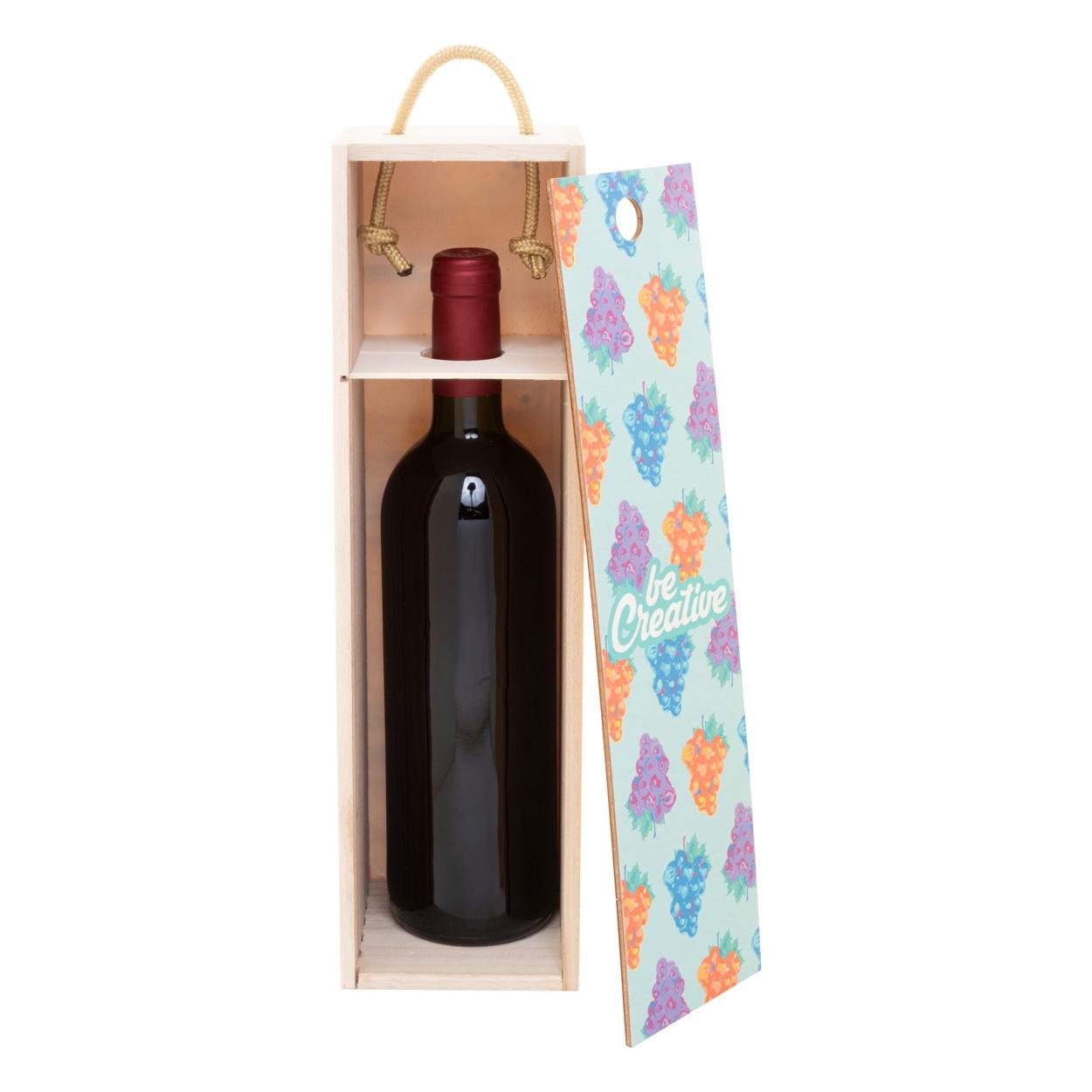 Cutie pentru vin, personalizat VinoBox natural