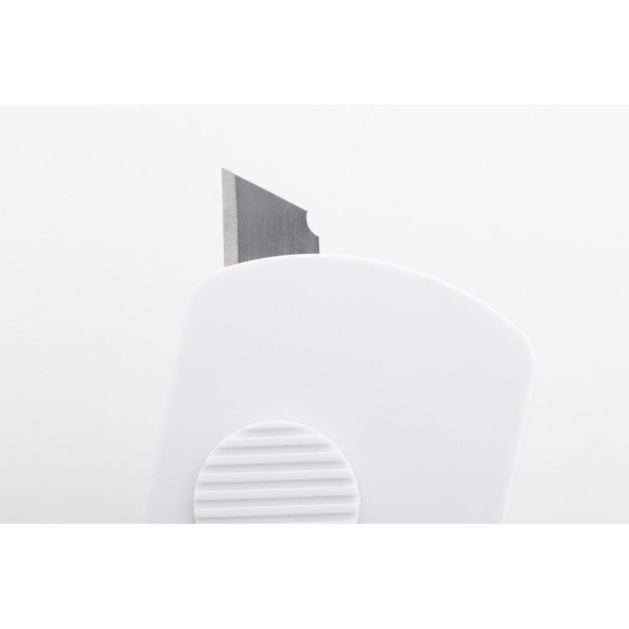 Breloc cuțit de hârtie Parcelo Alb