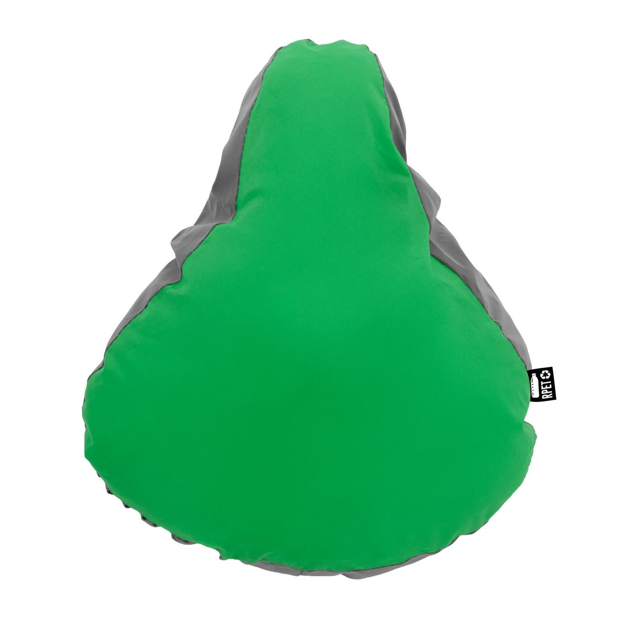 Husă șa bicicletă, reflectorizantă, RPET Lumiride Verde