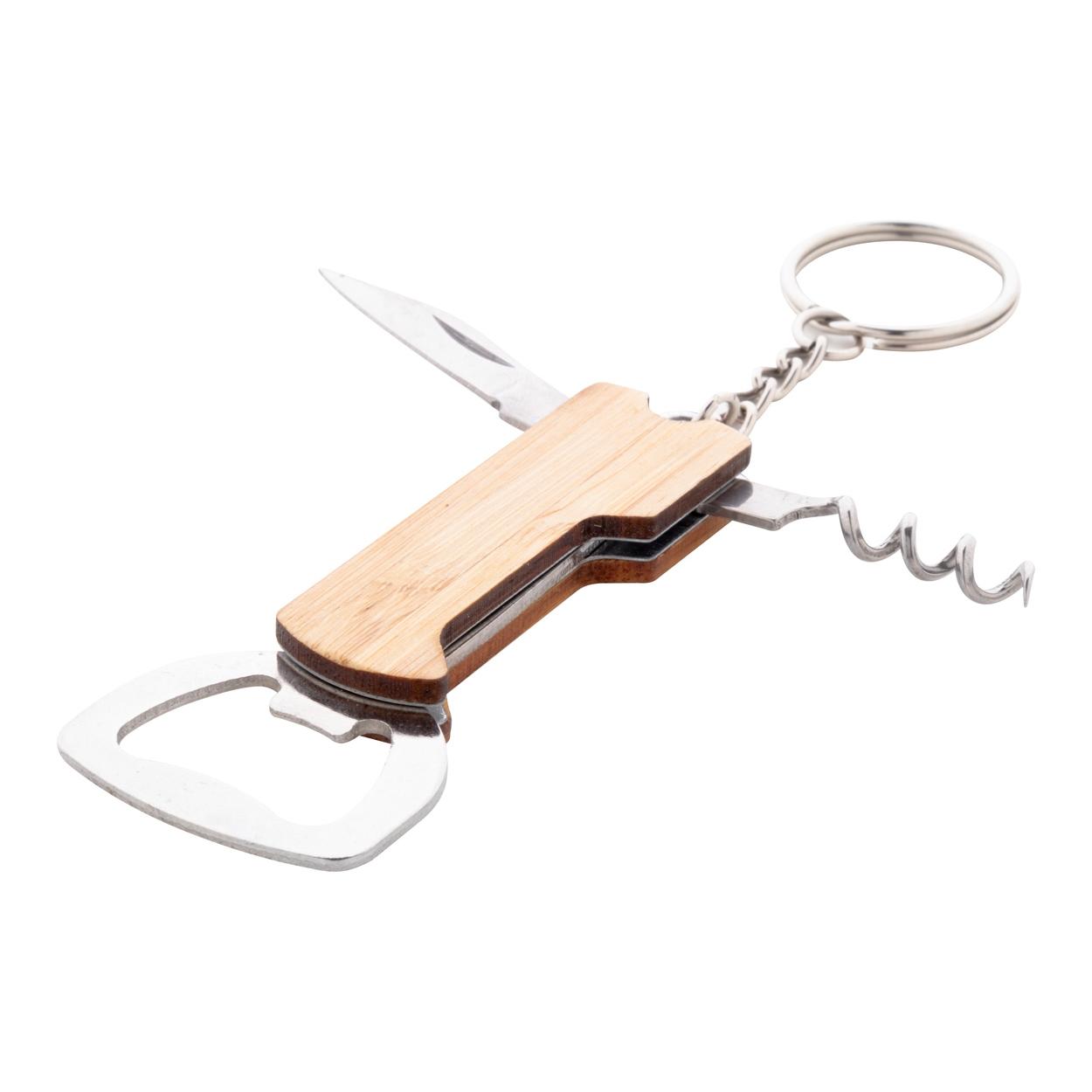 Breloc cu deschizător sticle Sukubo Mini natural