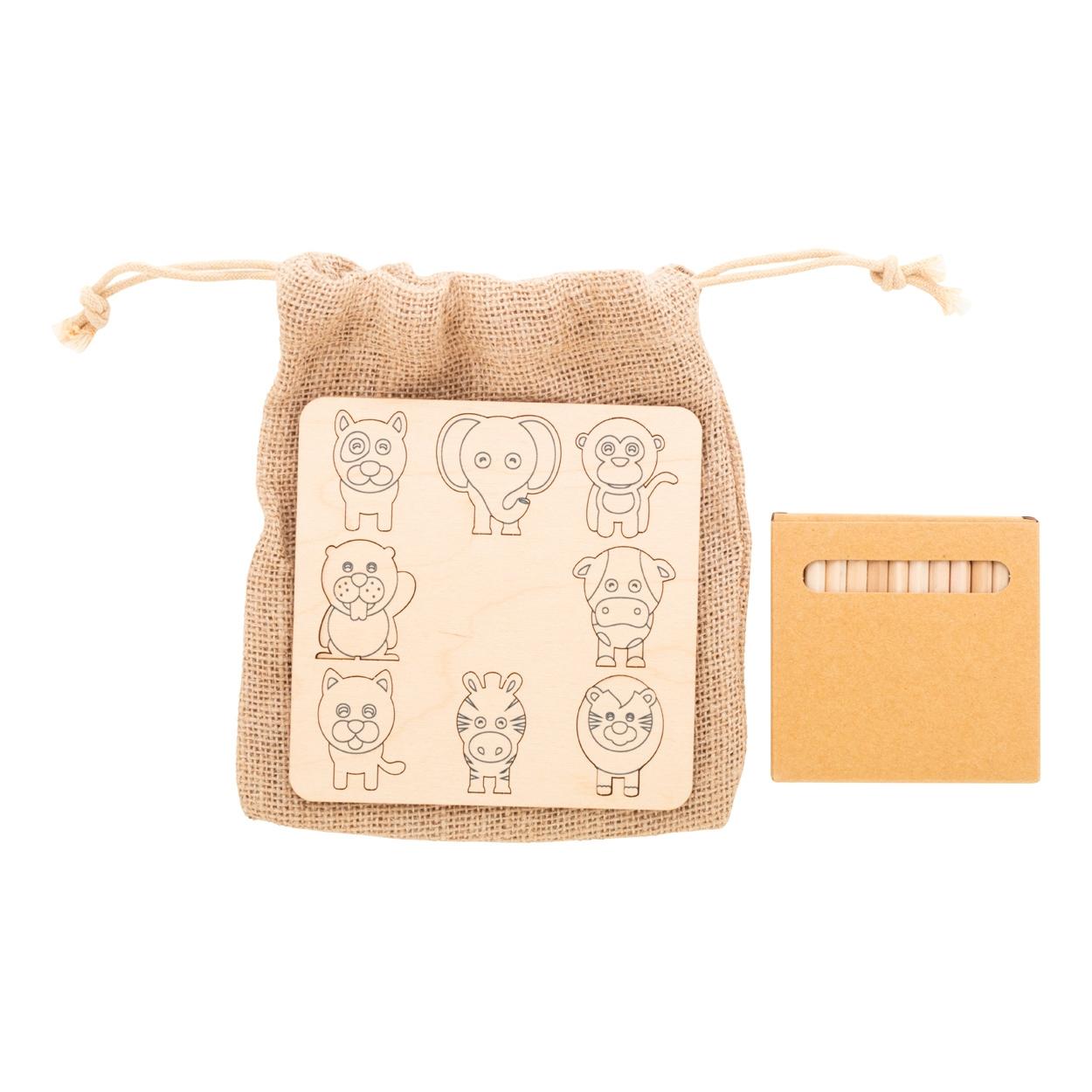 Joc de colorat cu potrivire a formelor Matchmor natural