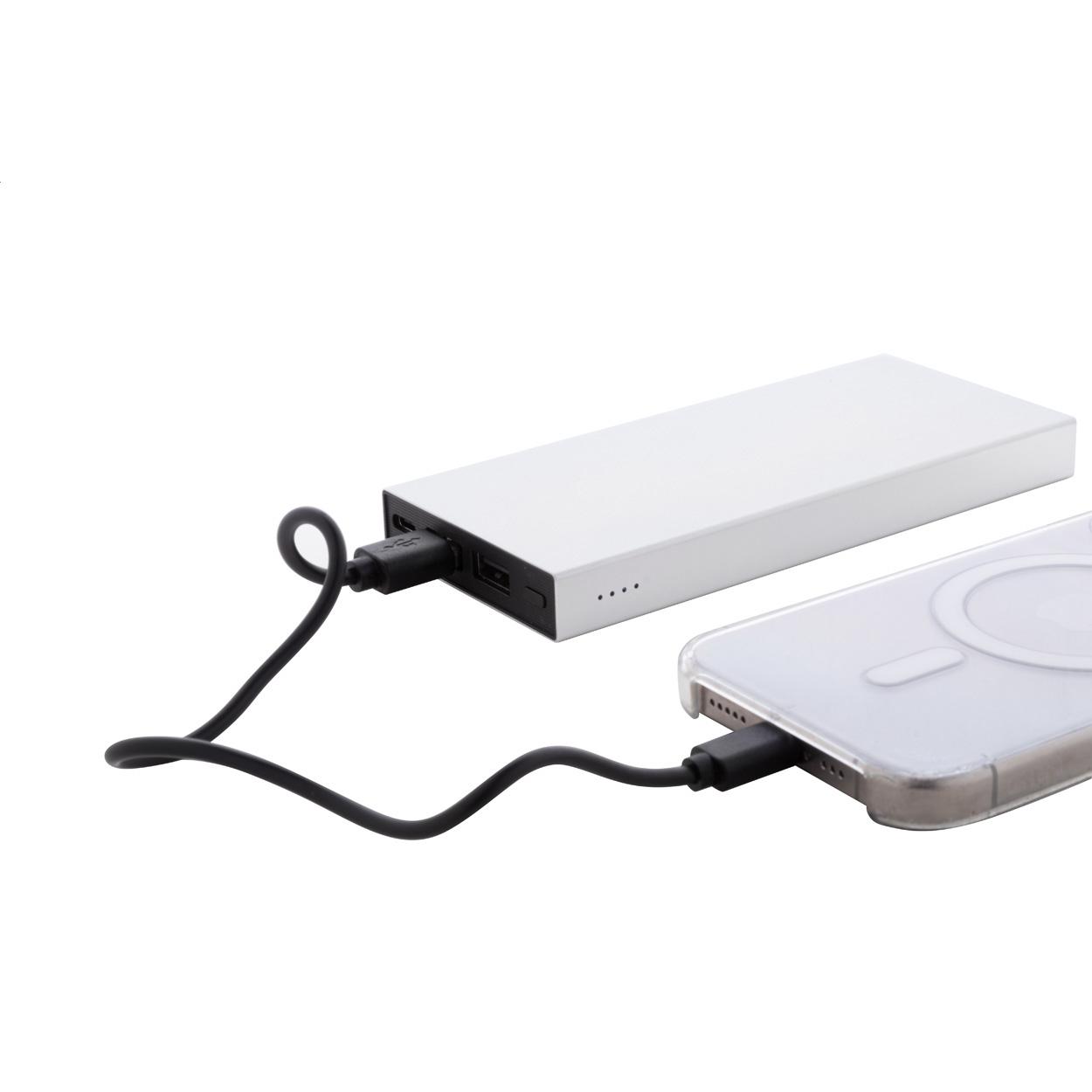 Baterie externă RaluTen argintiu