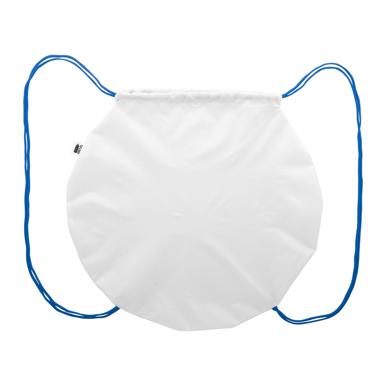 Rucsac cu șnur, personalizat, RPET CreaDraw Circle Albastru