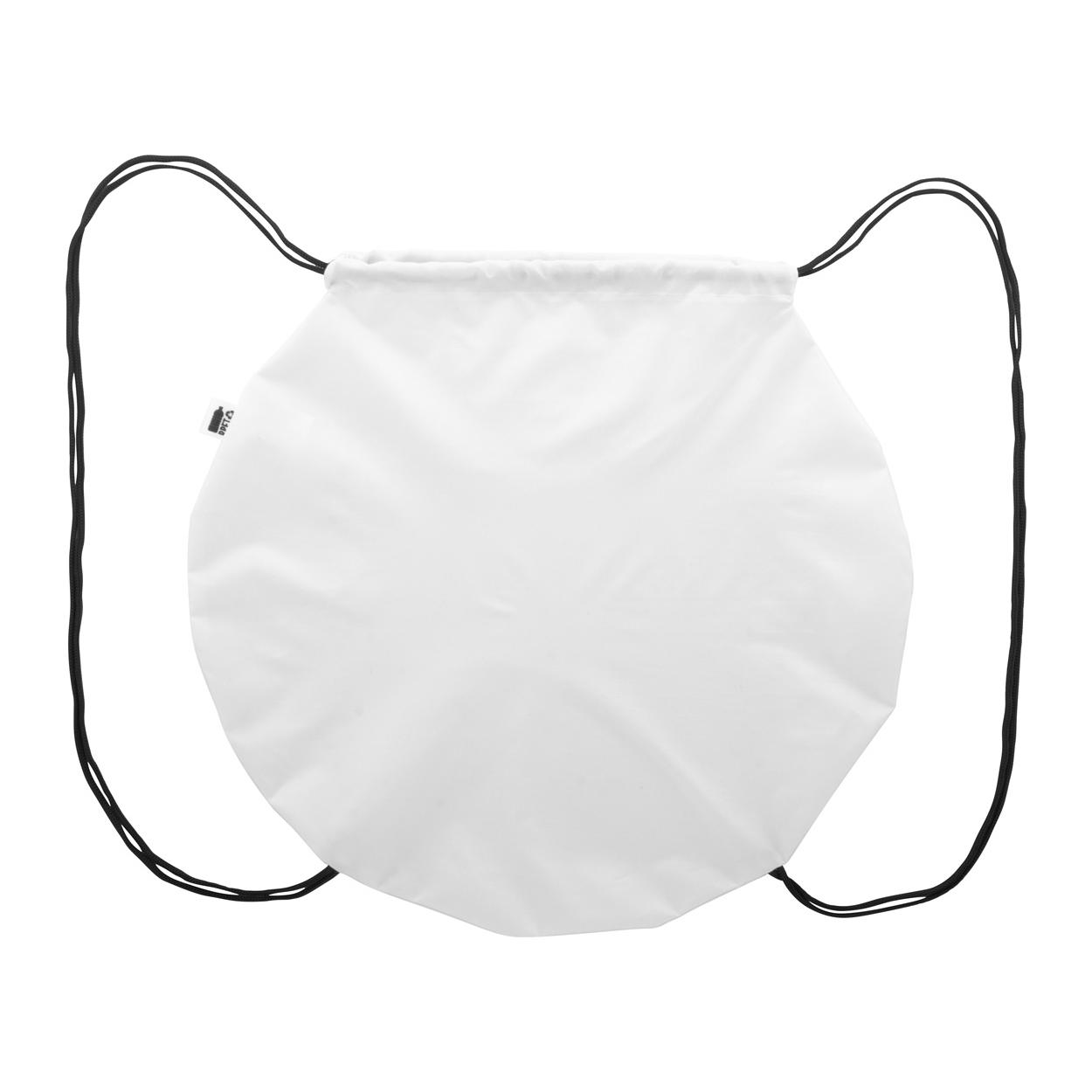 Rucsac cu șnur, personalizat, RPET CreaDraw Circle Negru