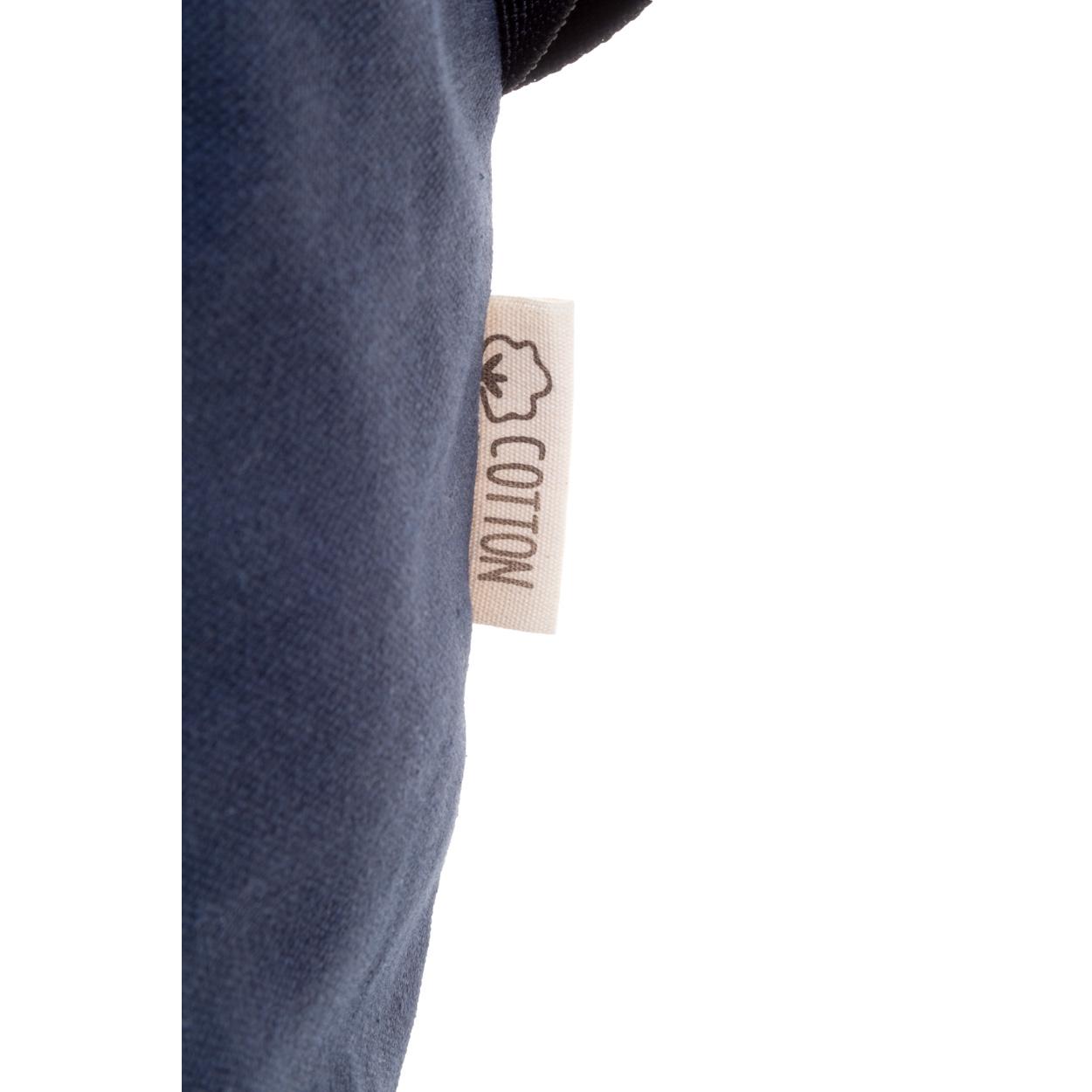 Geantă de voiaj din pânză reciclat Rebyss Travel albastru închis