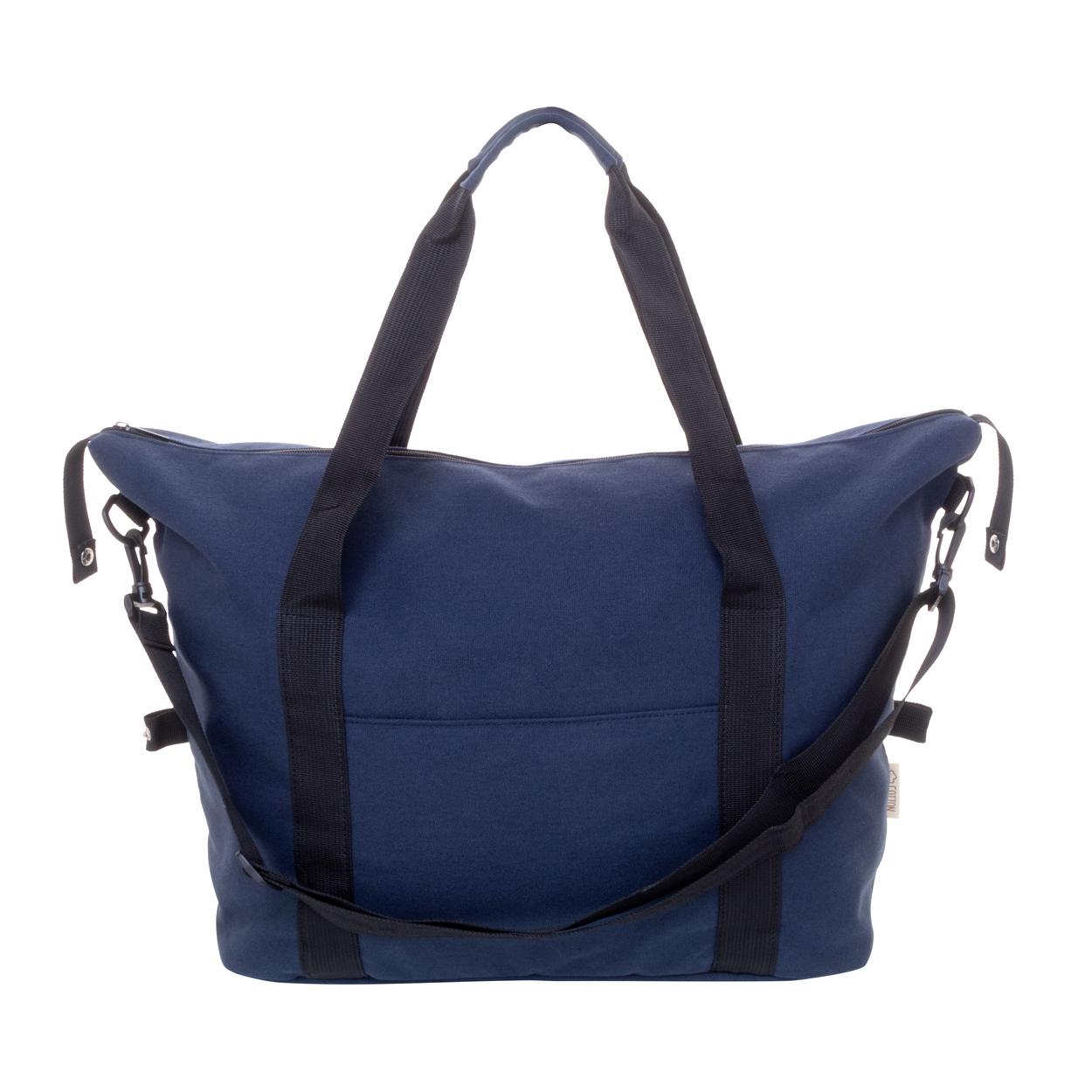 Geantă de voiaj din pânză reciclat Rebyss Travel albastru închis