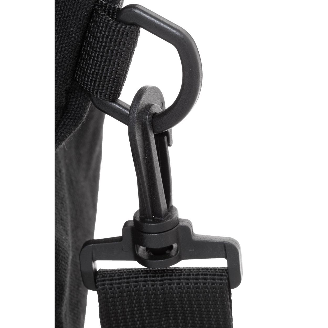 Geantă de voiaj din pânză reciclat Rebyss Travel Negru