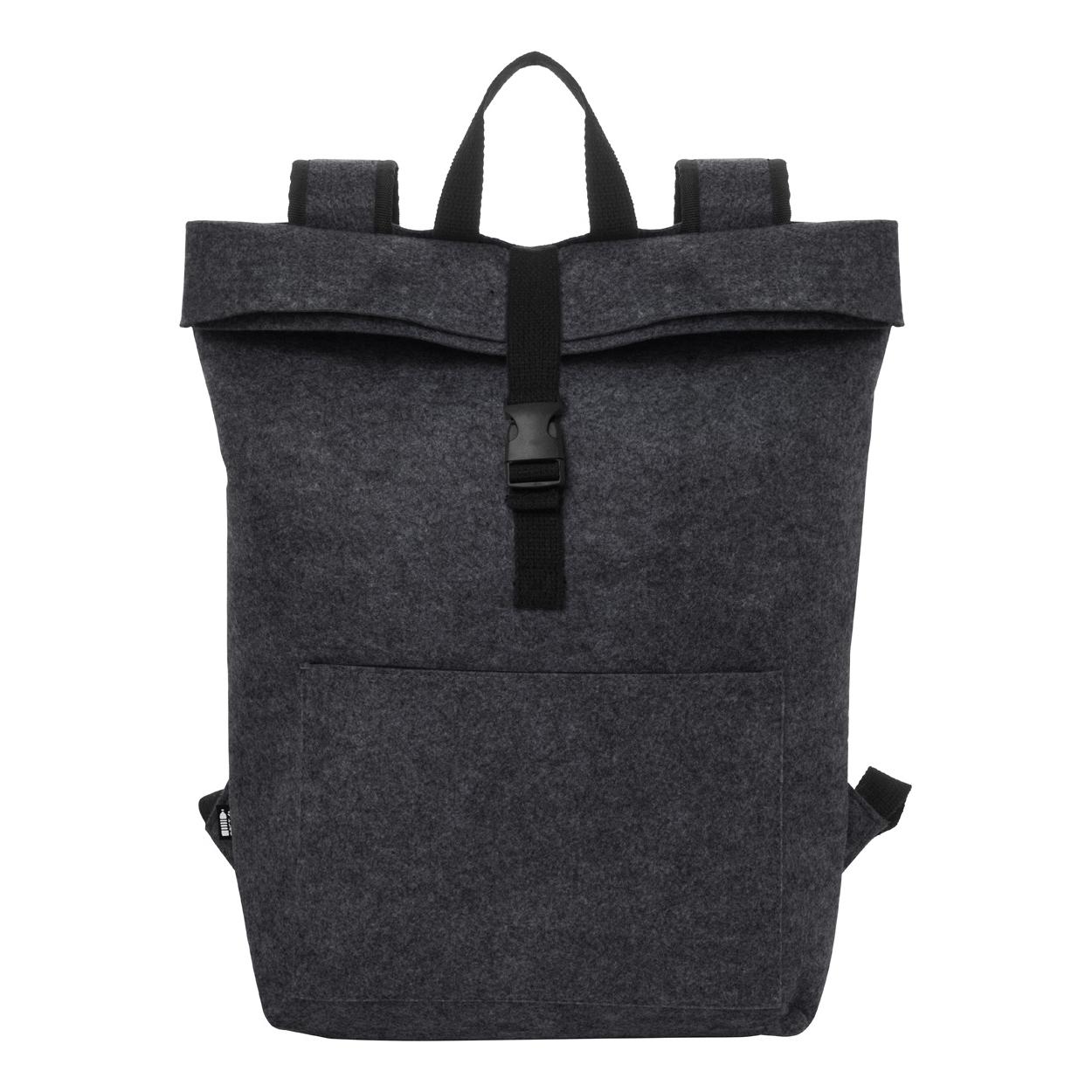 Rucsac pâslă RPET Refelt Roll gri închis
