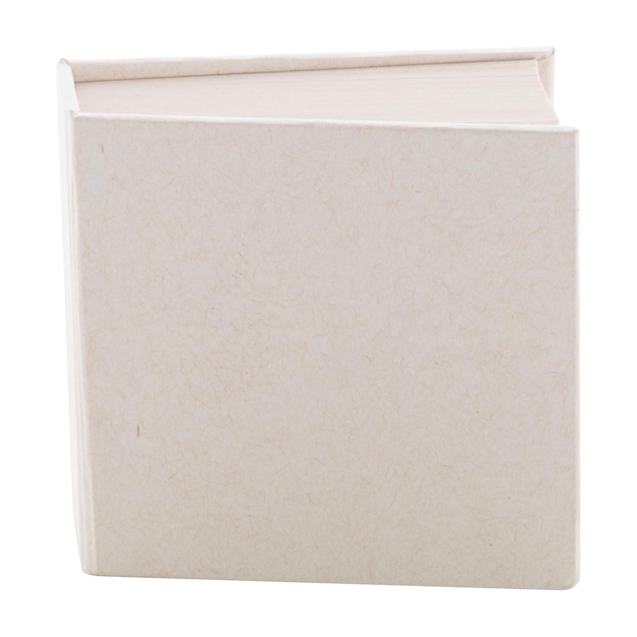 Carnet post-it din carton reciclat al cutiilor de lapte Relact Memo Alb