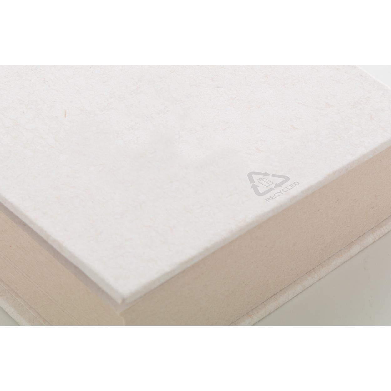 Carnet post-it din carton reciclat al cutiilor de lapte Relact Memo Alb