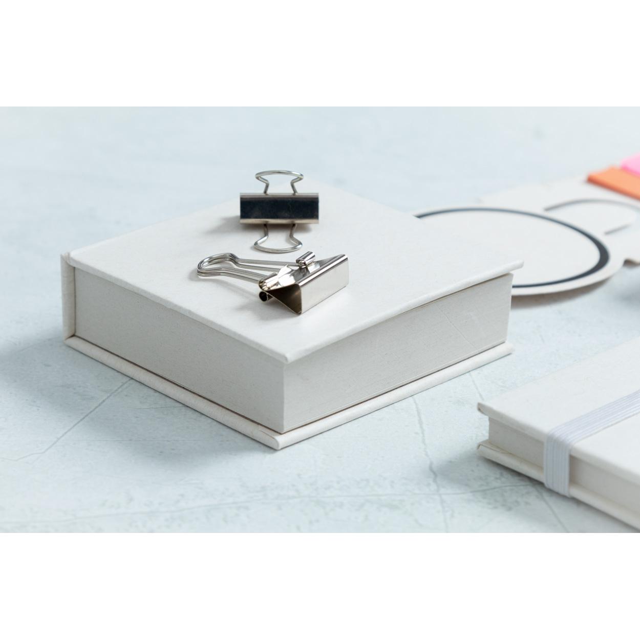 Carnet post-it din carton reciclat al cutiilor de lapte Relact Memo Alb