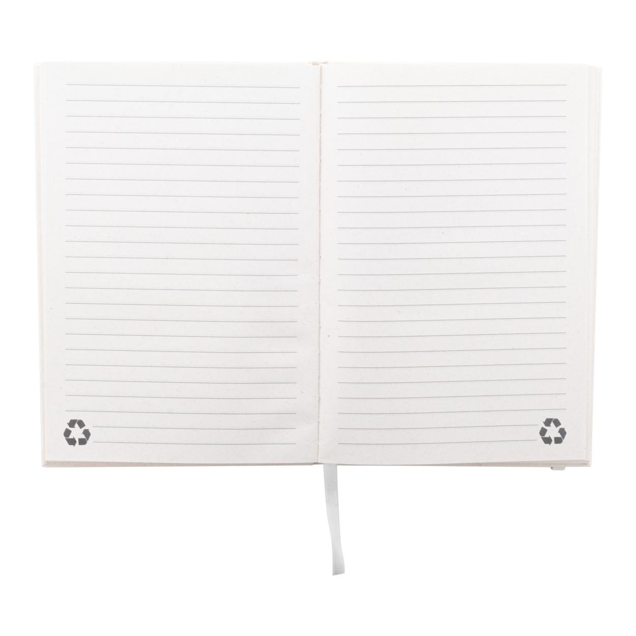 Agendă din carton reciclat al cutiilor de lapte Relact Note Alb