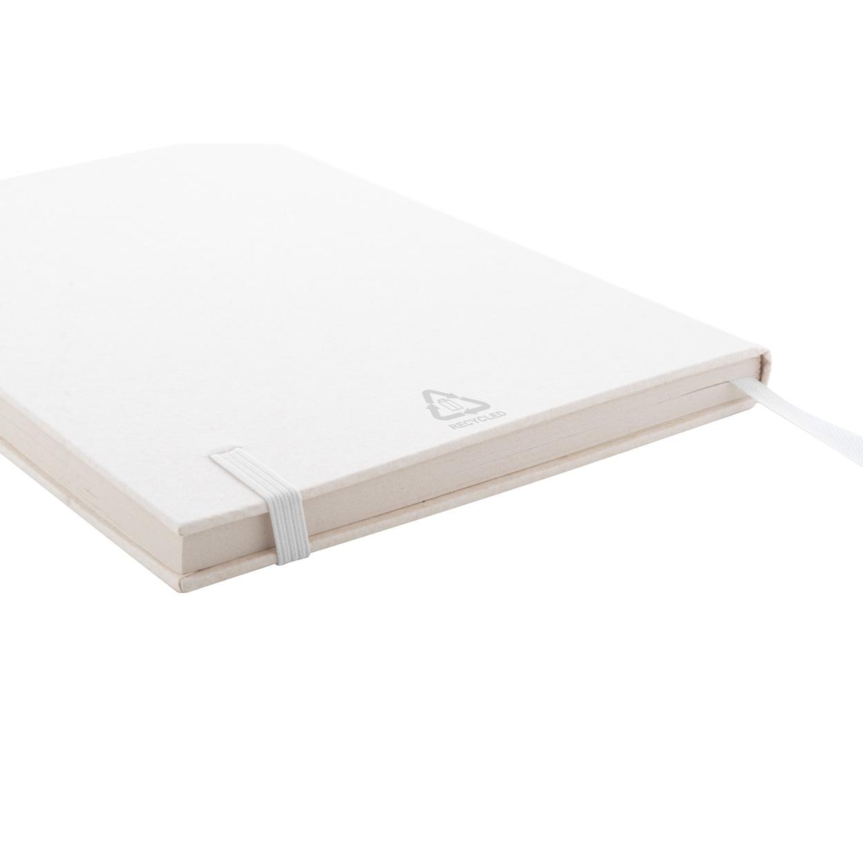 Agendă din carton reciclat al cutiilor de lapte Relact Note Alb