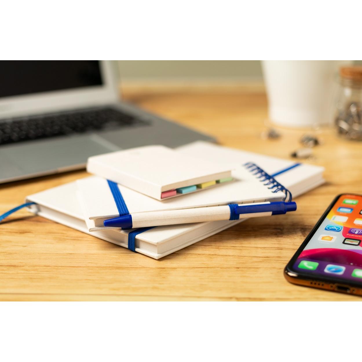 Agendă din carton reciclat al cutiilor de lapte Relact Note Albastru